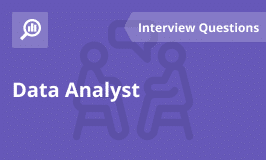 Data Analyst Interview Questions