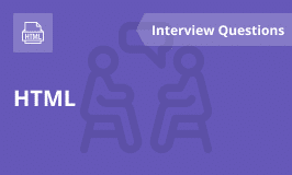 HTML Interview Questions and Answers